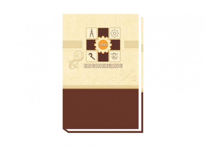 Personalized A5 Planner Engineer'S Diary - Natural