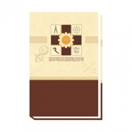 Personalized A5 Planner Engineer'S Diary - Natural