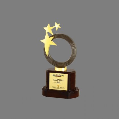 Personalized Absolute Travel Star Trophy