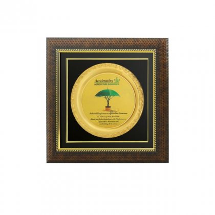 Personalized Agriculture Insurance Award Memento
