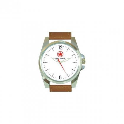 Personalized Air Canada Matte Finish Box Wrist Watch
