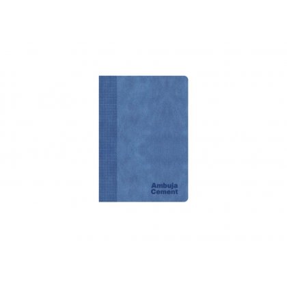 Personalized Ambuja Cement A5 Notebook (Blue)
