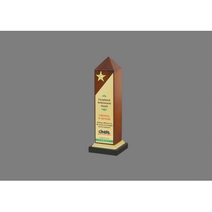 Personalized Cintas Star Award Star Trophy