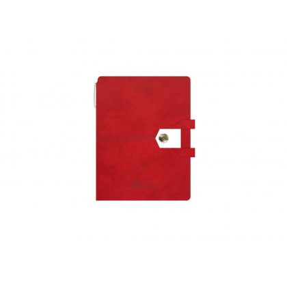 Personalized Citibank A5 Notebook (Red)