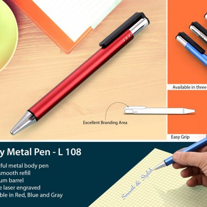 Personalized classy metal pen