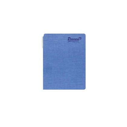 Personalized Daman Organic A5 Notebook (Blue)