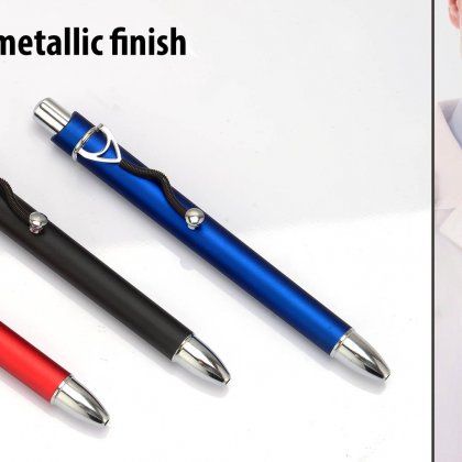 Personalized Doctor Clip Pen In Metallic Finish