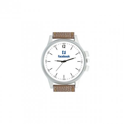 Personalized Facebook Matte Finish Box Wrist Watch