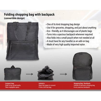 Personalized Folding Shopping Bag