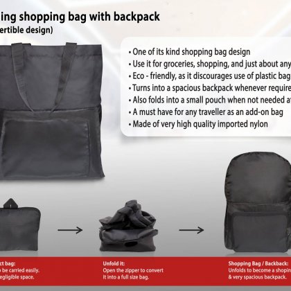 Personalized Folding Shopping Bag