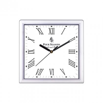 Personalized Four Seasons Wall Clock (9"X9")