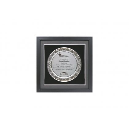 Personalized Green Hills Engraving Area Memento (5" Dia)