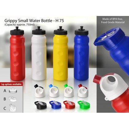Personalized grippy water bottle small