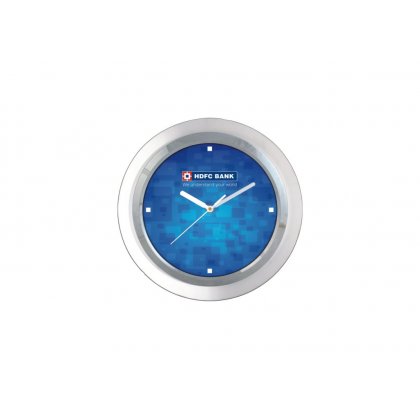 Personalized Hdfc Bank Wall Clock (9" Dia)