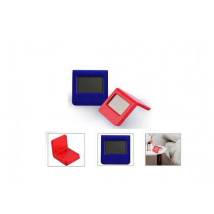 Personalized Lcd Alram Clocks (T O C S - Arc) / Red