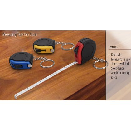 Personalized Measuring Tape Key Chain (1Mtr)