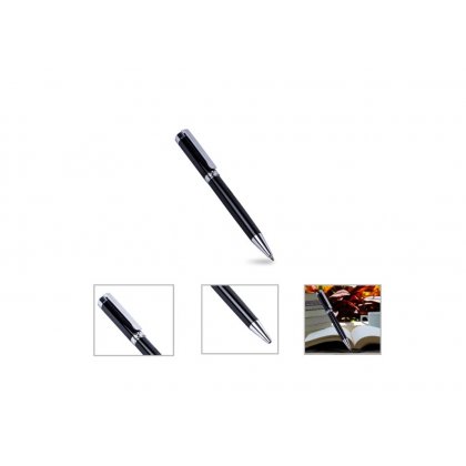 Personalized Metal Pens (G E N E R I C G I F T S - Florence) / Black/Chrome