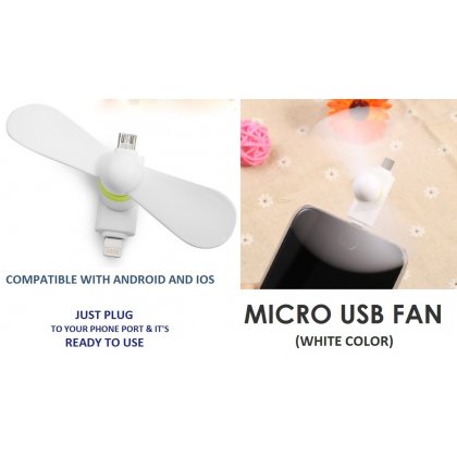 Personalized Micro Usb Fan