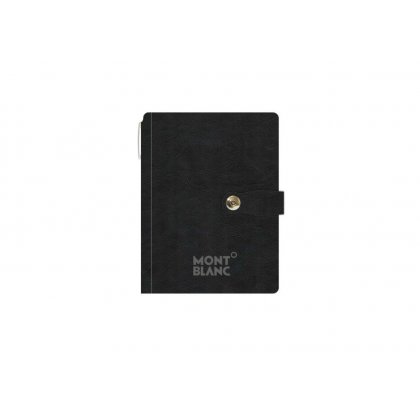 Personalized Mont Blanc A5 Notebook (Black)