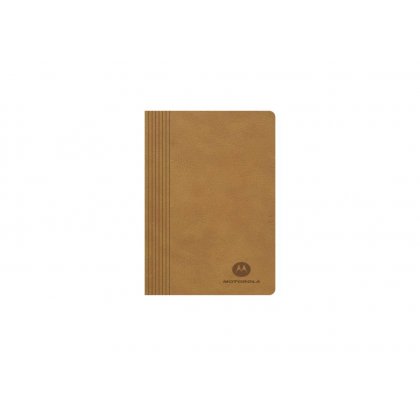 Personalized Motorola A5 Notebook (Tan Color)