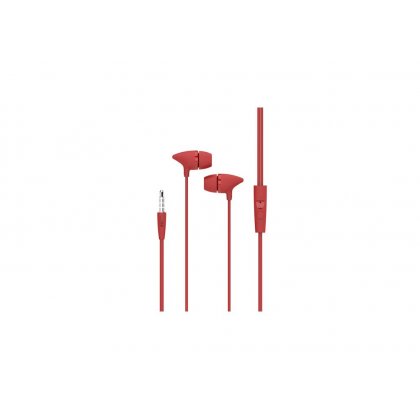 Personalized Pebble Handsfree Earphone (Spirit Bolt Red)