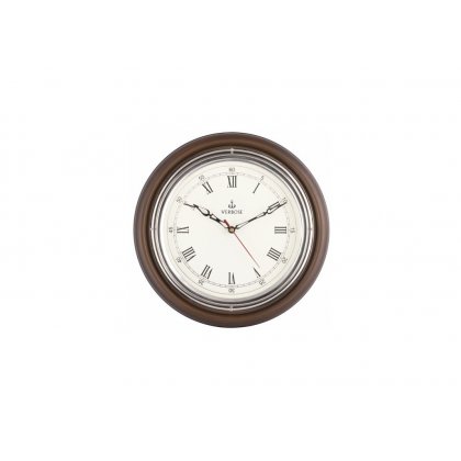 Personalized 12" Dia (Chrome) Antique Clock