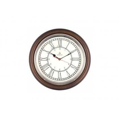 Personalized 16" Dia (Chrome) Antique Clock
