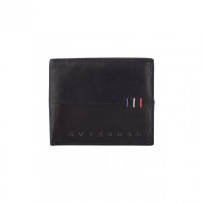 Personalized Classic Black Leather Wallet