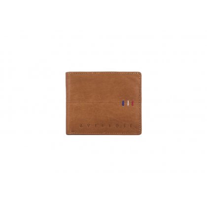 Personalized Classic Tan Leather Wallet