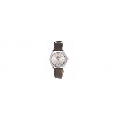 Personalized Satin Brown Metal Dial Wrist Watch