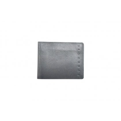 Personalized Subtle Grey Premium Leatherette Wallet