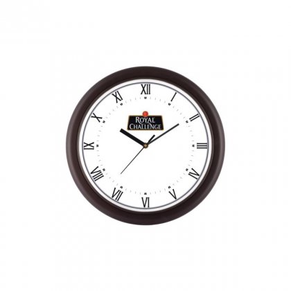 Personalized Royal Challenge Ecoline Wall Clock (8" Dia)