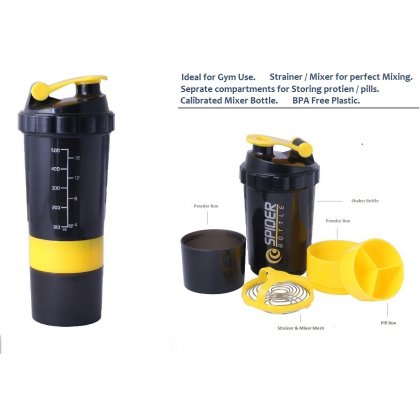 Personalized Spider Gym Shaker (600 Ml)