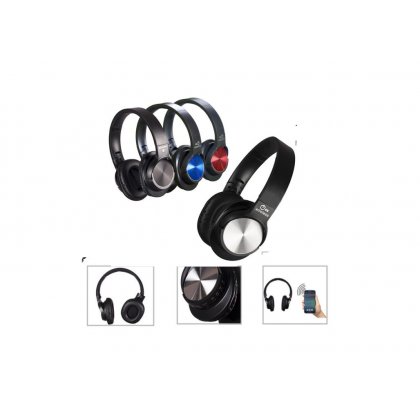Personalized Stereo Bluetooth Headset (R H Y T H M - Blaze) / Black, Siliver, Blue, Red