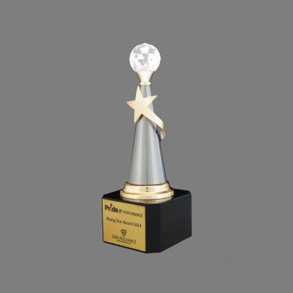 Personalized Sunalliance Star Trophy