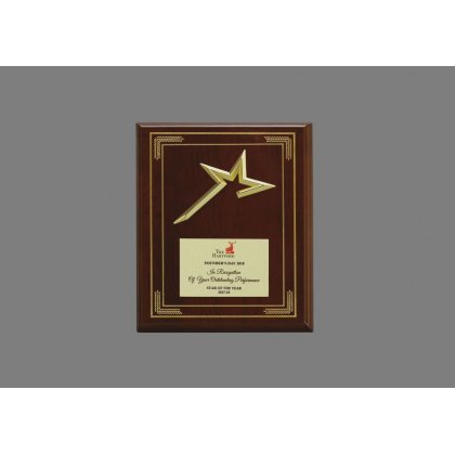 Personalized The Heart Fort Award Star Trophy
