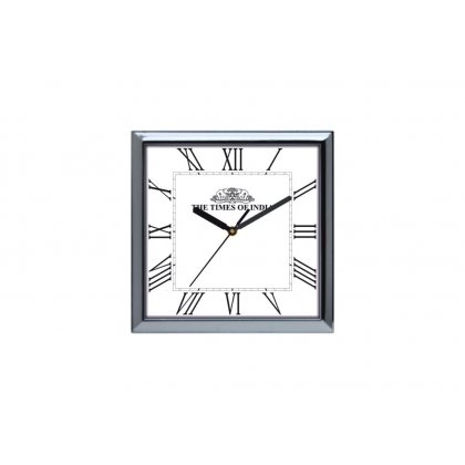 Personalized The Times Of India Wall Clock (10.5"X10.5")