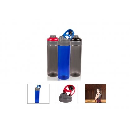 Personalized Tritan Sports Bottle (945Ml) (A Q U A - Flipper) / Red, Blue, Black
