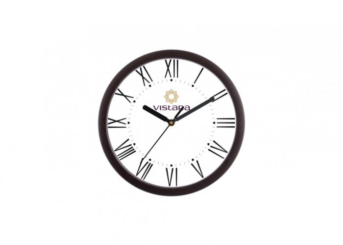 Personalized Vistara Wall Clock (9" Dia)