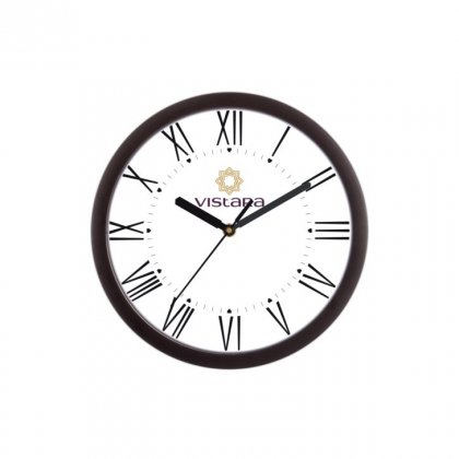 Personalized Vistara Wall Clock (9" Dia)