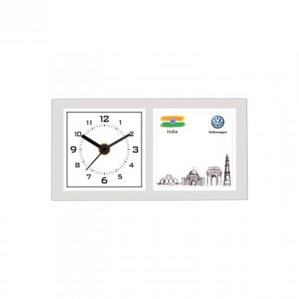 Personalized Volkswagen Printing Size Table Clock (2.5"X2.5")
