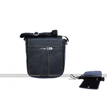 Personalized Black Box Sling Bag