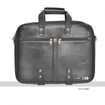 Personalized Black Regulat Laptop Sling Bag