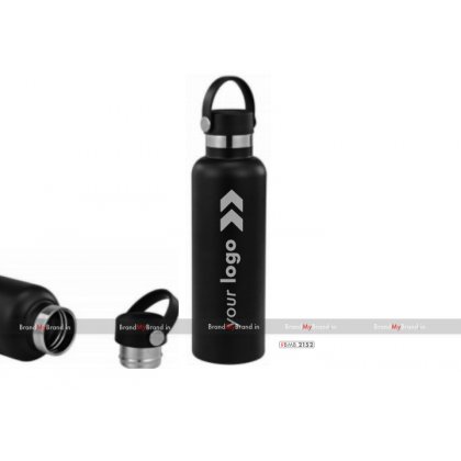 Personalized black hydracy-double wall vacuum flask (750 ml)