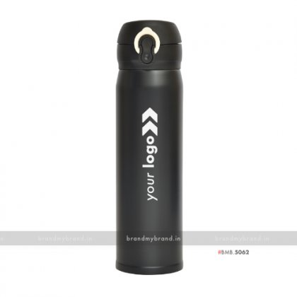 Personalized Black Mini Flask