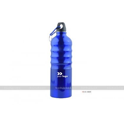 Personalized Blue Ring Sports Bottle 750ml