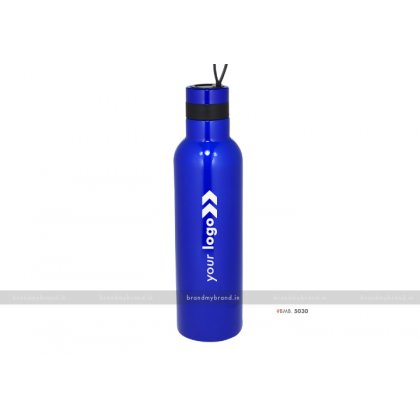 Personalized Blue Steel Bottle 1000ml