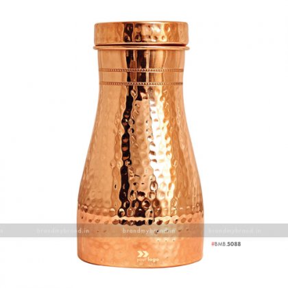 Personalized Curved Copper Jar 1000ml