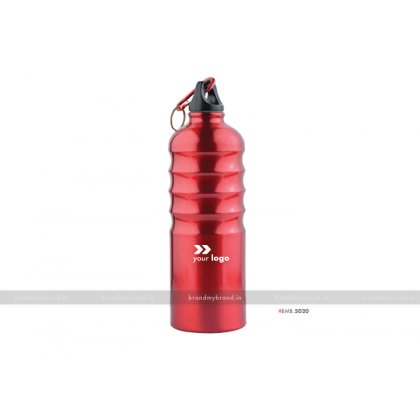 Personalized Red Ring Sports Bottle 750ml