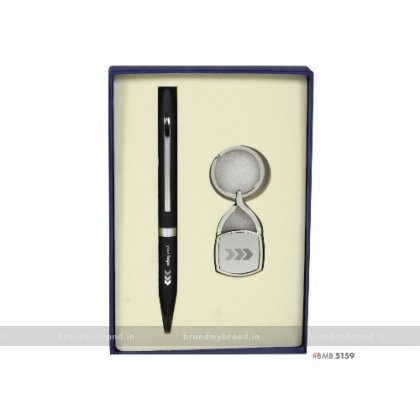 Personalized Amex Pen & Mazda Keychain Set